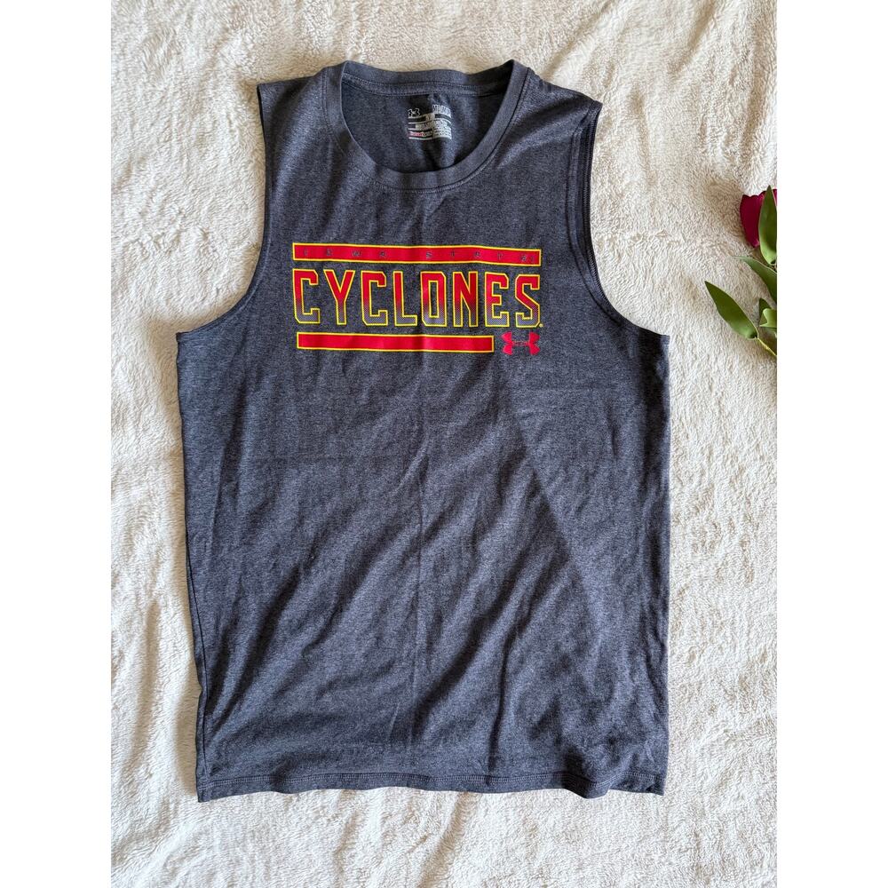 Under Armour Fitted Tank Iowa State Cyclones Medium